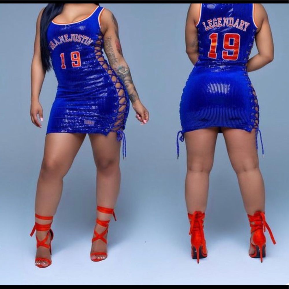 Shane Justin Jersey dress